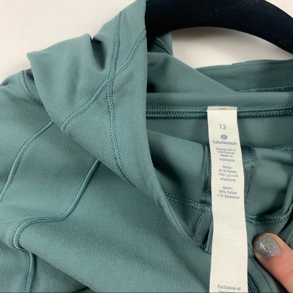Lululemon Move With Ease Jacket, Mystic Green, 12 - Picture 4 of 15